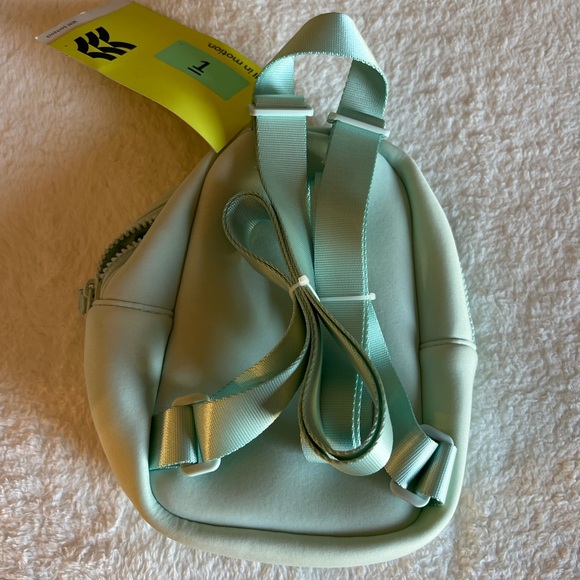 Mint Green Mini Backpack - Picture 2 of 3